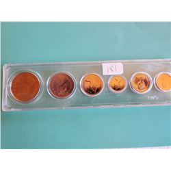 1983 CANADA UNCIRCULATED SET 1 CENT TO 1 DOLLAR