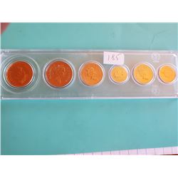 1993 CANADA UNCIRCULATED SET 1 CENT TO 1 DOLLAR