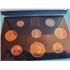 Image 2 : 1984 ENGLAND UNCIRCULATED MINT SET 1/2 PENNY - 1 POUND