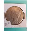 Image 1 : 1923 USA PEACE DOLLAR 90% SILVER