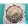 Image 2 : 1922 USA PEACE DOLLAR 90% SILVER
