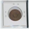 Image 2 : NEW BRUNSWICK 1861 LARGE CENT. THE FIRST CENT ISSUED BY THE PROVINCE BEFORE IT JOINED CONFEDERATION