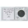 Image 1 : PROVINCE OF CANADA 1852 QUEBEC BANK HALF PENNY/UN SOU PRE-CONFEDERATION TOKEN. PC-3. VG-8.