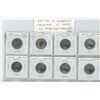 Image 1 : LOT OF 8 DIFFERENT COLLECTOR 25 CENTS 1969-2010: 1969 PL, 2002P SPECIMEN, 2004P SPECIMEN,2005P SPECI