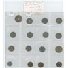 Image 1 : LOT OF 16 DIFFERENT BELGIAN COINS 1923 -1975