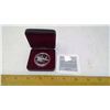 Image 1 : 1991 SILVER DOLLAR. COMMEMORATES THE 175TH ANNIVERSARY OF THE FIRST CANADIAN STEAMSHIP FRONTENAC, WH