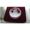 Image 4 : 1994 SILVER DOLLAR. COMMEMORATES THE 25TH ANNIVERSARY OF THE LAST RCMP DOG TEAM PATROL. PROOF. STERL