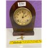 Image 1 : MANTLE CLOCK SESSIONS - HAS KEY - NO PENDULUM