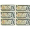Image 1 : 6-1973 CANADIAN DOLLAR BILLS