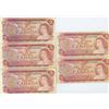 Image 1 : 5 1974 CANADIAN 2 DOLLAR BILLS