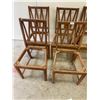 Image 2 : 5 WOODEN KITCHEN CHAIRS - NEED SEATS