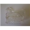 Image 3 : HEN IN NEST AND VINTAGE GLASS FISH PAPER WEIGHT BOWL ANCHOR HOCKING, USA