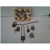 Image 1 : PADLOCKS - MOST WITH KEYS