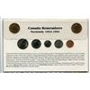 Image 2 : 1944-1994 NORMANDY D-DAY INVASION SET. 1994 7-COIN SET SHOWS THE BEACHES OF NORMANDY INCLUDING UTAH,