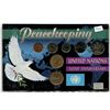 Image 1 : 1995 PEACEKEEPING UNITED NATIONS 50TH ANNIVERSARY SET. 7-COIN SET INCLUDES PEACEKEEPING LOONIE