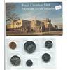 Image 1 : 1973 6-COIN PROOF LIKE SET. INCLUDES RCMP COMMEMORATIVE SMALL BEADS 25 CENTS AND PEI CENTENARY DOLLA