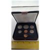 Image 4 : 1977 7-COIN DOUBLE CENT CUSTOM ROYAL CANADIAN MINT SET. ALL COINS ARE BU. IN RED CASE OF ISSUE.