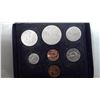 Image 5 : 1977 7-COIN DOUBLE CENT CUSTOM ROYAL CANADIAN MINT SET. ALL COINS ARE BU. IN RED CASE OF ISSUE.