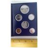 Image 2 : 1985 SPECIMEN SET. 6-COIN SET IN CASE OF ISSUE.