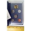 Image 2 : 1994 SPECIMEN SET. 6-COIN SET IN CASE OF ISSUE.