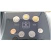 Image 2 : 1998 SPECIMEN SET. 7-COIN SET IN CASE AND BOX OF ISSUE.