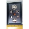 Image 2 : 1986 PROOF SET. CHOICE 7-COIN PROOF SET THAT INCLUDES THE SILVER DOLLAR THAT CELEBRATES THE 100TH AN
