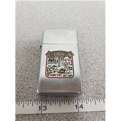 VINTAGE ZIPPO LIGHTER - ARTIC DEW (DISTANCE EARLY WARNING) LINE