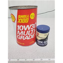 WHIZ/\SHELL TIN CANS
