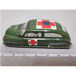 US MILITARY TIN FRICTION AMBULANCE