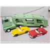 Image 1 : 1960'S TONKA CAR HAULER W/ ORIGINAL CARS