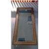 Image 1 : OAK DISPLAY CASE 13"X27"X2"