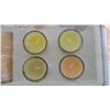 Image 2 : CANDLE SET - 8 PIECES - FLOWERS