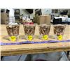 Image 2 : SHOT GLASSES GOLD TRIM X4
