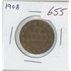 Image 1 : CANADIAN LARGE CENT 1908