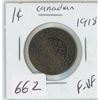 Image 1 : CANADIAN LARGE CENT F-VF 1918