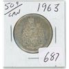 Image 1 : 1963 CANADIAN 50 CENTS