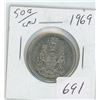 Image 1 : 1969 CANADIAN 50 CENTS