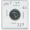 Image 1 : 1967 5 CENT CANADIAN BU