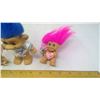 Image 3 : 2 1990S TROLL DOLLS
