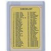 Image 2 : CHECK LIST #117 - POSSIBLY FROM 1977