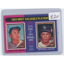 1976 MICKEY MANTLE CARD