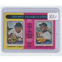 1976 WILLIE MAYS CARD