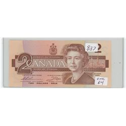 1986 $2.00 UNC 64 BB0 6064663