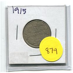 2015 CANADA SILVER TWENTY-FIVE CENT COIN