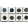Image 2 : 1971, 1978 SJ, 1978 RJM 1980, 1982 LB, 1987, 1988, 1989 - CANADA SILVER FIFTY CENT COINS