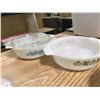 Image 6 : WHITE GLASS SERVING DISHES
