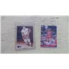 Image 1 : MICHEAL JORDAN AND GORDIE HOWE CARDS