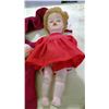Image 2 : 2 DOLLS (1 WIND UP BABY, 1 LITTLE RED RIDING HOOD WITH BONNET AND COAT)