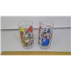 Image 1 : 2 MCDONALD'S CINDERELLA GLASSES (MINT PAINT)