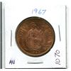 Image 1 : QUEEN ELIZABETH II LARGE PENNY - 1967AU